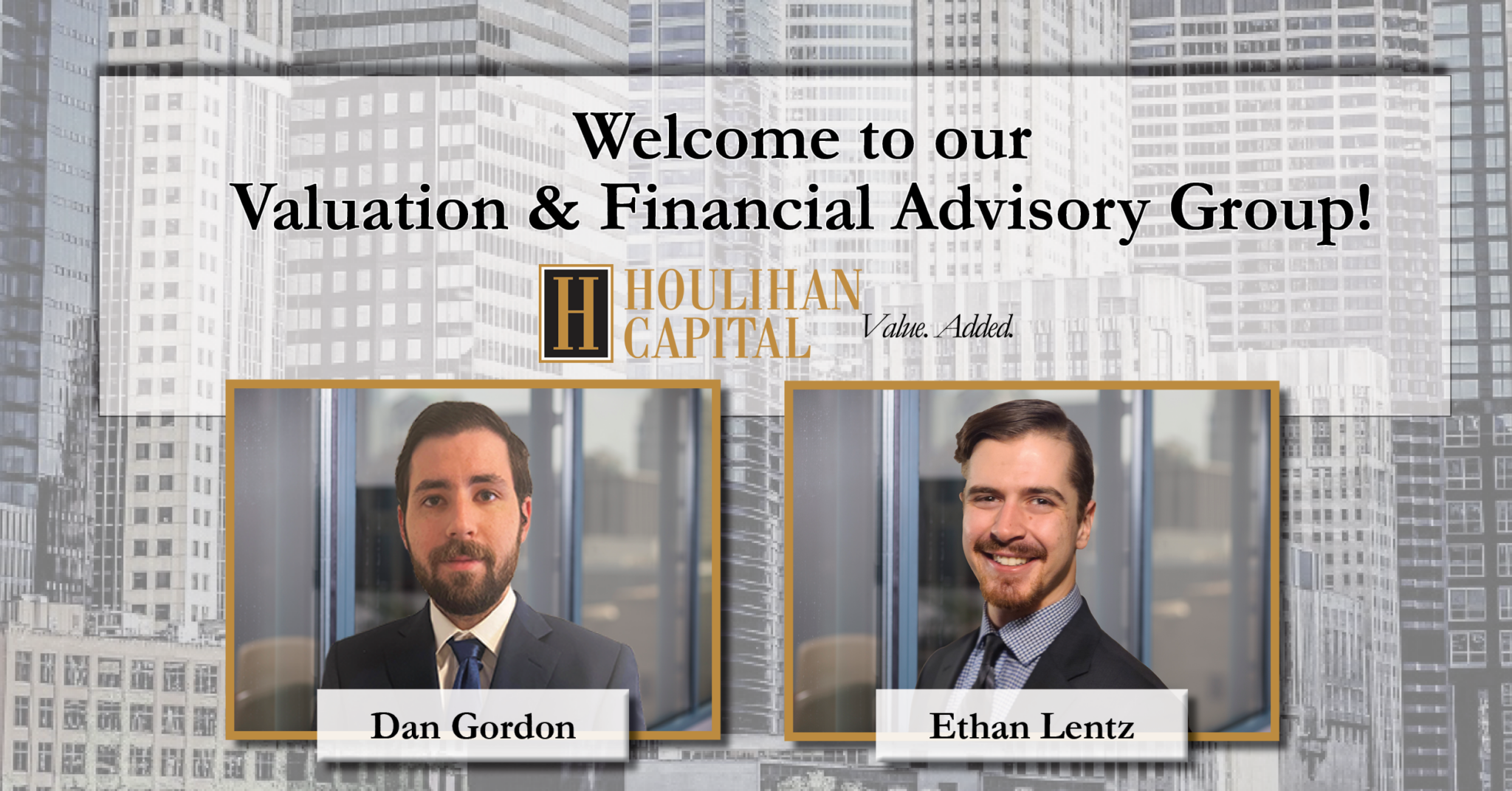 Dan and Ethan Announcement | Houlihan Capital