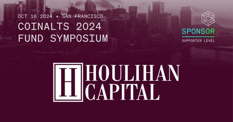 Houlihan Capital is a Sponsor of CoinAlts 2024 Fund Symposium