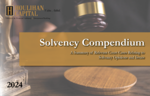 Solvency Opinion Compendium 2024